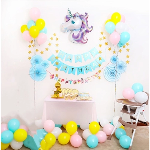 Baner girlanda dekoracja napis Happy Birthday